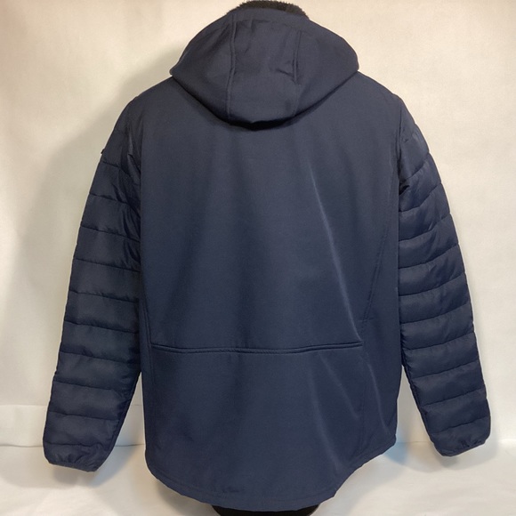 Hawks & Co EQ Hooded Jacket mens size large quality outwear - Picture 5 of 10